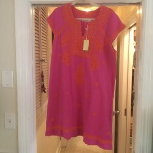 Roberta Roller Rabbit Faith dress size L NWT